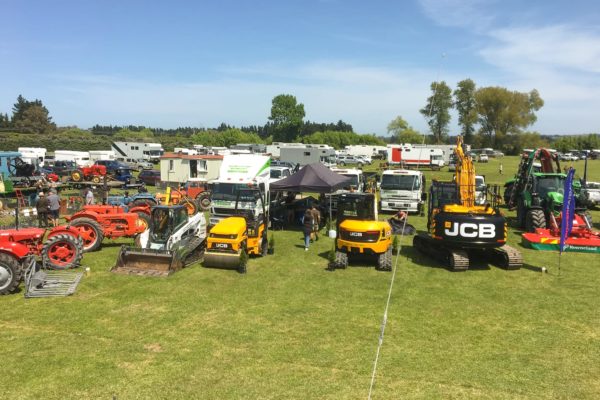Thornz Landscapes Large Vehicles On Site At Local A&P Show