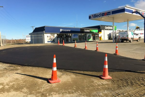 Groundwork Preparation Complete for Concrete Pour For Allied Fuel Site - Thornz Landscapes