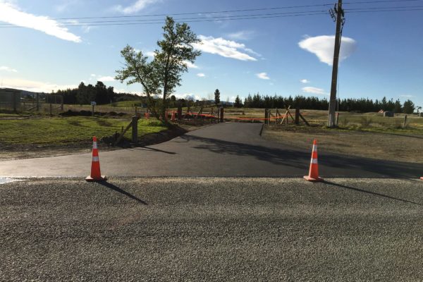 Asphalt Driveway Completion By Thornz Landscapes North Canterbury