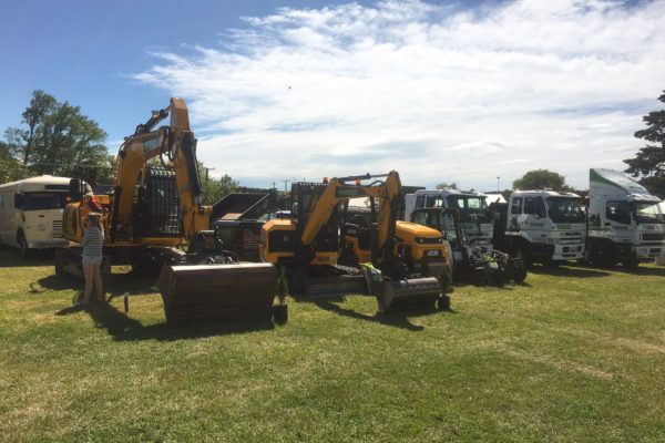 Thornz Landscapes Machinery On Site At Local A&P Show