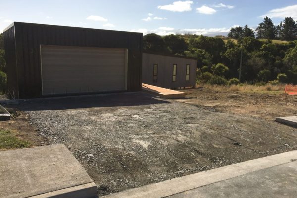 Raw Material Placed In Preparation For Concrete Driveway North Canterbury