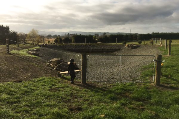 Water Pit Work North Canterbury Earthworks